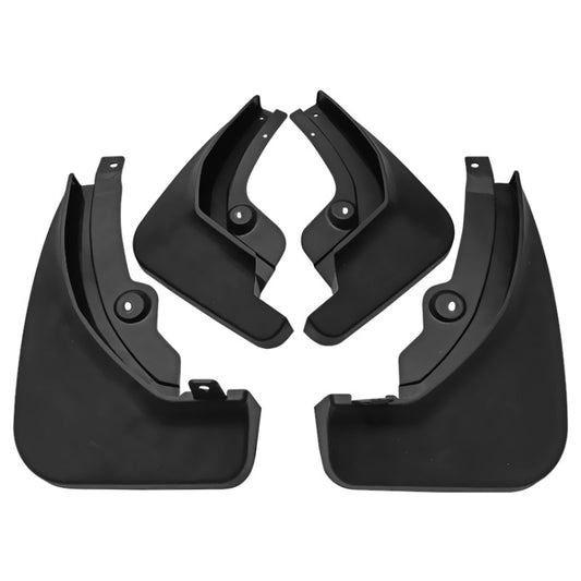 For Peugeot 4008 / 3008GT 2016-2021 4pcs/Set Car Auto Soft Plastic Splash Flaps Fender Guard - Mudguards by buy2fix | Online Shopping UK | buy2fix