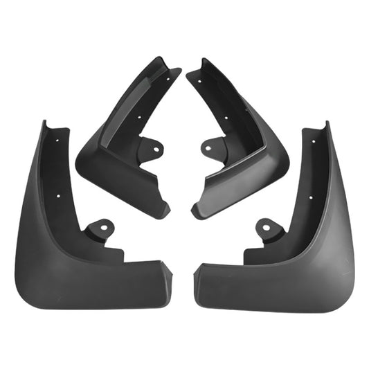 For TESLA MODEL X 2016-2021 4pcs/Set Car Auto Soft Plastic Splash Flaps Fender Guard - Mudguards by buy2fix | Online Shopping UK | buy2fix