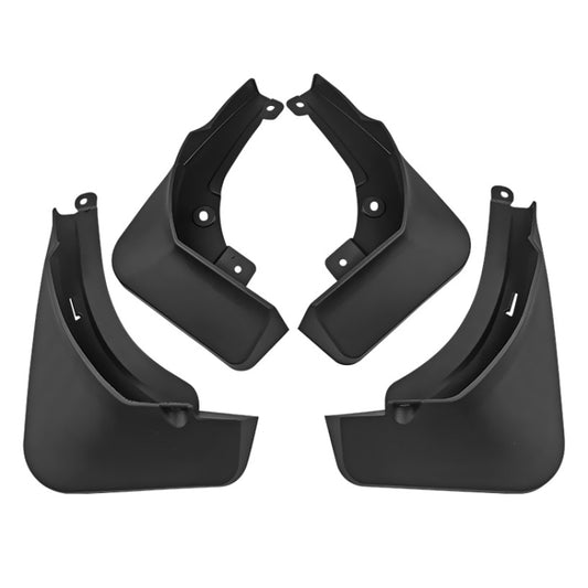 For Mitsubishi Outlander 2023 4pcs/Set Car Auto Soft Plastic Splash Flaps Fender Guard - Mudguards by buy2fix | Online Shopping UK | buy2fix