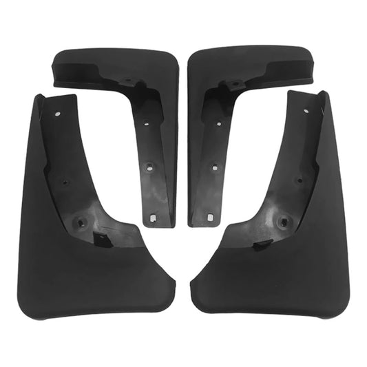 For Nissan X-Trail T31 2008-2013 4pcs/Set Car Auto Soft Plastic Splash Flaps Fender Guard - Mudguards by buy2fix | Online Shopping UK | buy2fix