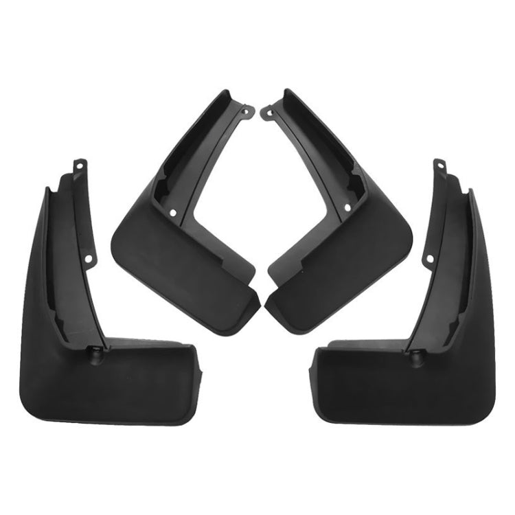 For Volkswagen ID.4X 2015-2023 4pcs/Set Car Auto Soft Plastic Splash Flaps Fender Guard by buy2fix