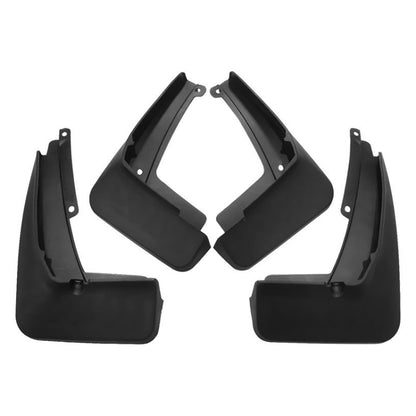 For Volkswagen ID.4X 2015-2023 4pcs/Set Car Auto Soft Plastic Splash Flaps Fender Guard by buy2fix