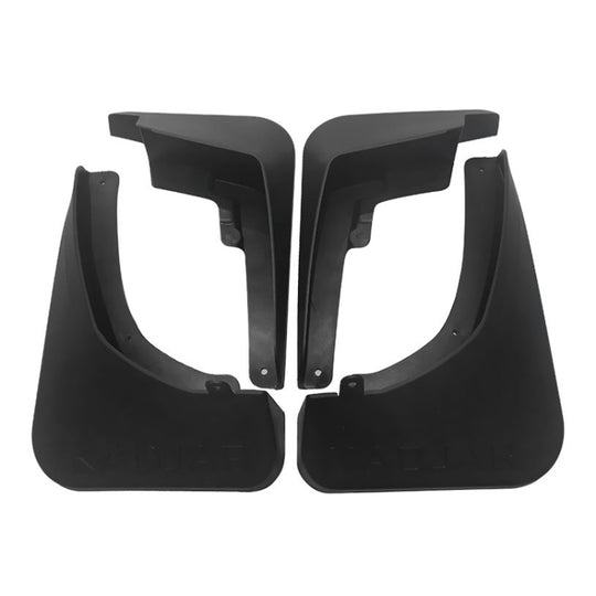 For Renault Kadjar 2016-2019 4pcs/Set Car Auto Soft Plastic Splash Flaps Fender Guard