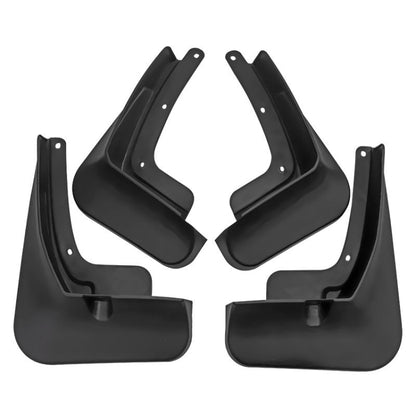 For Hyundai Santa Fe 2019-2021 4pcs/Set Car Auto Soft Plastic Splash Flaps Fender Guard - Mudguards by buy2fix | Online Shopping UK | buy2fix