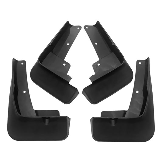 For Mitsubishi Outlander 2021 4pcs/Set Car Auto Soft Plastic Splash Flaps Fender Guard - Mudguards by buy2fix | Online Shopping UK | buy2fix