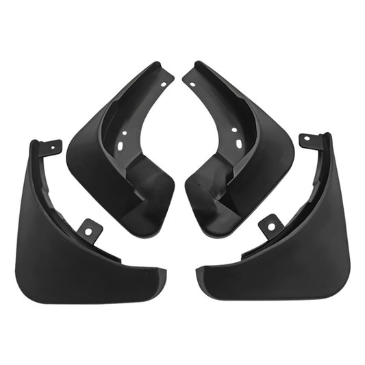 For Skoda Fabia MK2 5J 2007-2011 4pcs/Set Car Auto Soft Plastic Splash Flaps Fender Guard - Mudguards by buy2fix | Online Shopping UK | buy2fix