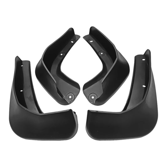 For Honda Fit / Jazz 2008-2010 4pcs/Set Car Auto Soft Plastic Splash Flaps Fender Guard - Mudguards by buy2fix | Online Shopping UK | buy2fix