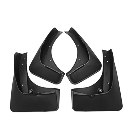 For BMW X6 E71 2009-2017 4pcs/Set Car Auto Soft Plastic Splash Flaps Fender Guard - Mudguards by buy2fix | Online Shopping UK | buy2fix