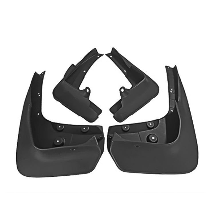 For BMW X6 2018-2019 4pcs/Set Car Auto Soft Plastic Splash Flaps Fender Guard - Mudguards by buy2fix | Online Shopping UK | buy2fix