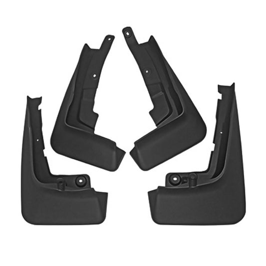 For BMW X7 2019-2023 4pcs/Set Car Auto Soft Plastic Splash Flaps Fender Guard with Pedals - Mudguards by buy2fix | Online Shopping UK | buy2fix