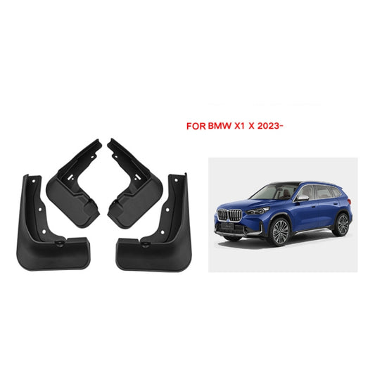 For BMW X1 X 2023 4pcs/Set Car Auto Soft Plastic Splash Flaps Fender Guard - Mudguards by buy2fix | Online Shopping UK | buy2fix