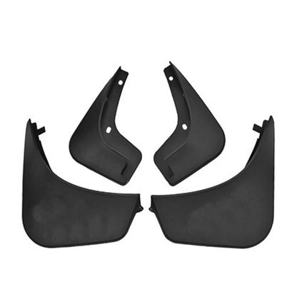 For Mercedes-Benz Smart 2-door 2016-2021 4pcs/Set Car Auto Soft Plastic Splash Flaps Fender Guard by buy2fix