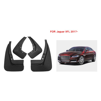 For Jaguar XFL 2016 4pcs/Set Car Auto Soft Plastic Splash Flaps Fender Guard by buy2fix