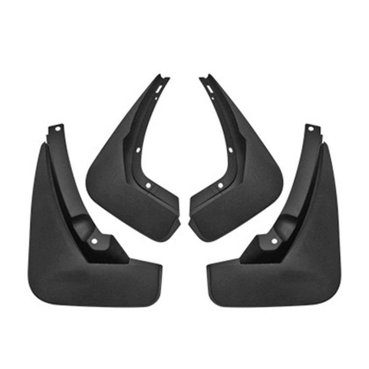 For Jaguar XEL 2018-2019 4pcs/Set Car Auto Soft Plastic Splash Flaps Fender Guard by buy2fix