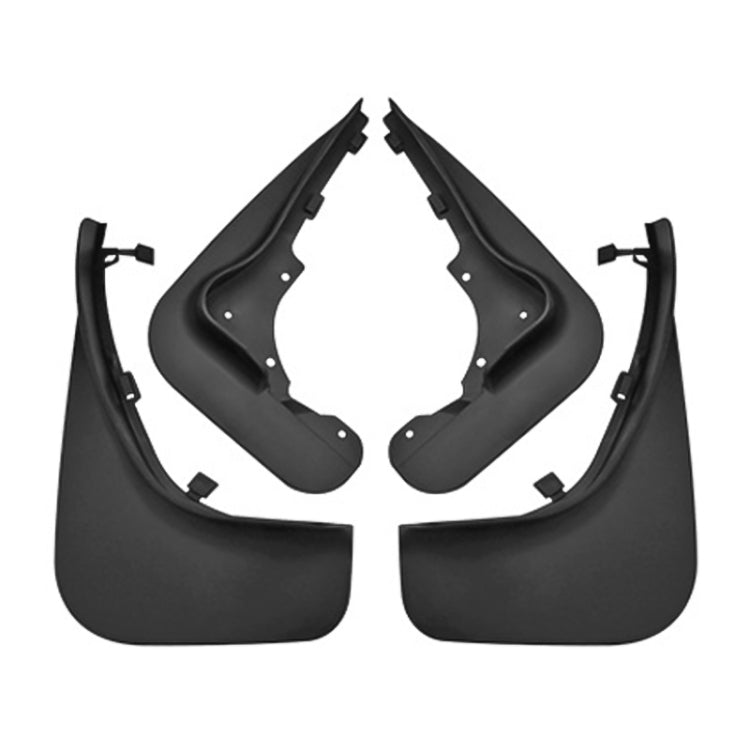 For Mercedes-Benz B200 2008-2011 4pcs/Set Car Auto Soft Plastic Splash Flaps Fender Guard by buy2fix