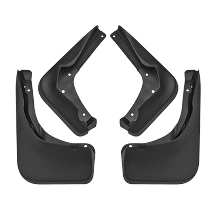 For Mercedes-Benz B-class 2012-2015 4pcs/Set Car Auto Soft Plastic Splash Flaps Fender Guard by buy2fix