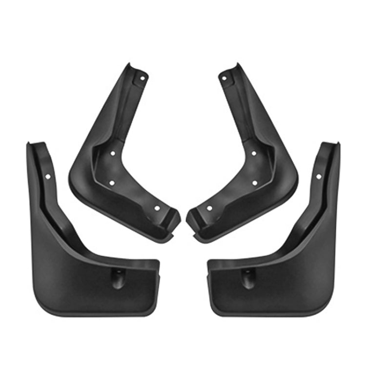 For Mercedes-Benz B-class 2016-2019 4pcs/Set Car Auto Soft Plastic Splash Flaps Fender Guard by buy2fix