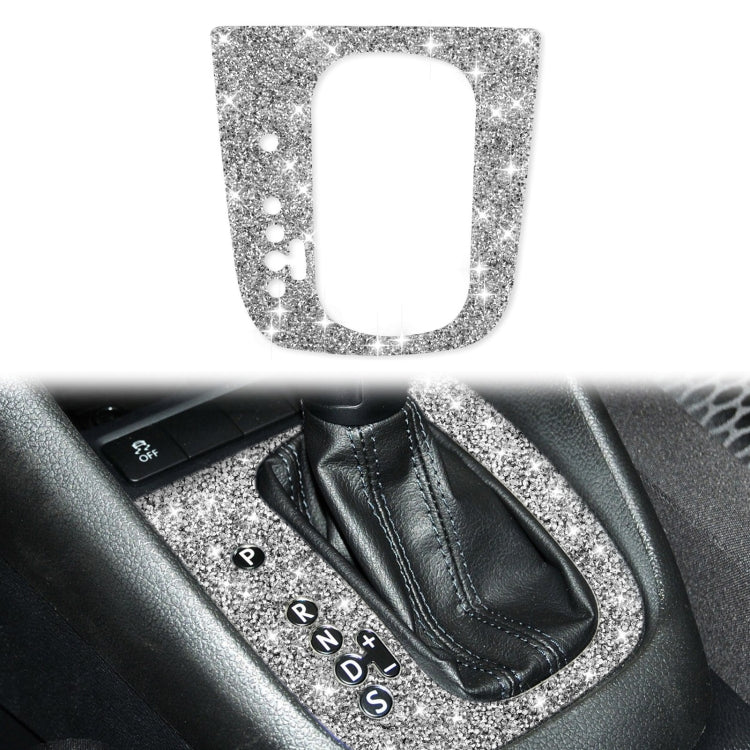 Car Gear Adjustment A Diamond Decoration Cover Sticker for Volkswagen Golf 6 2008-2012, Left-hand Drive by buy2fix