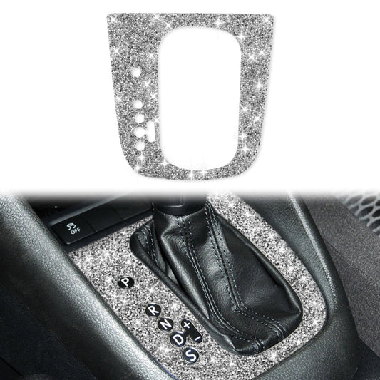 Car Gear Adjustment A Diamond Decoration Cover Sticker for Volkswagen Golf 6 2008-2012, Left-hand Drive by buy2fix