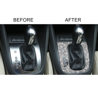 Car Gear Adjustment A Diamond Decoration Cover Sticker for Volkswagen Golf 6 2008-2012, Left-hand Drive by buy2fix