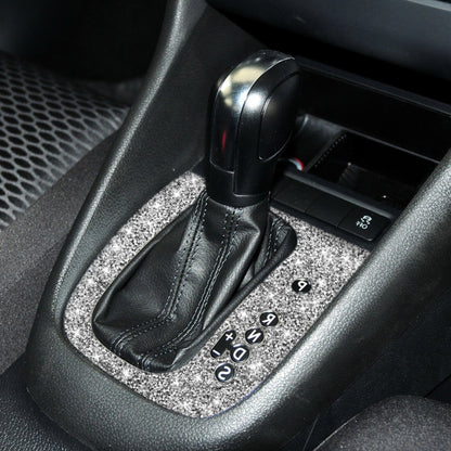 Car Gear Adjustment A Diamond Decoration Cover Sticker for Volkswagen Golf 6 2008-2012, Right-hand Drive by buy2fix