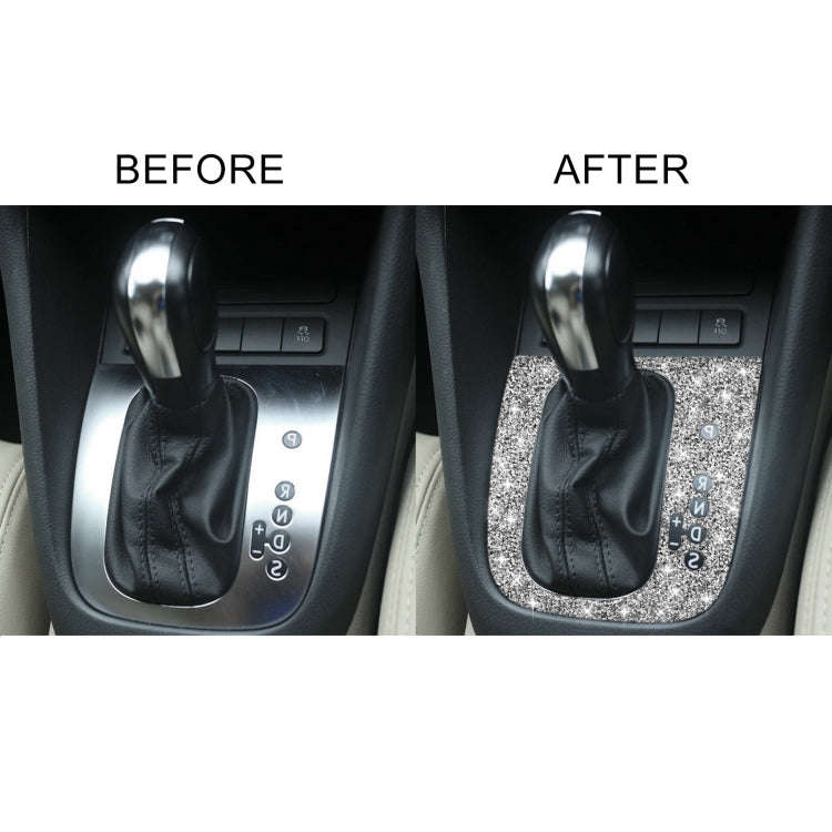 Car Gear Adjustment A Diamond Decoration Cover Sticker for Volkswagen Golf 6 2008-2012, Right-hand Drive by buy2fix