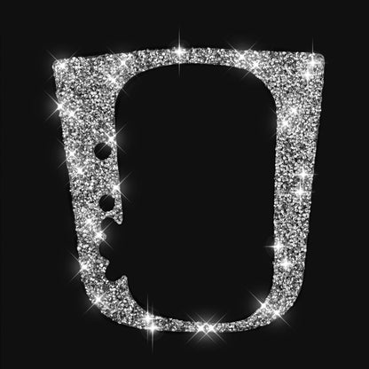 Car Gear Adjustment B Diamond Decoration Cover Sticker for Volkswagen Golf 6 2008-2012, Left-hand Drive by buy2fix