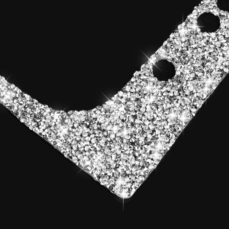 Car Gear Adjustment B Diamond Decoration Cover Sticker for Volkswagen Golf 6 2008-2012, Left-hand Drive by buy2fix