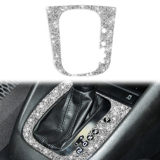 Car Gear Adjustment B Diamond Decoration Cover Sticker for Volkswagen Golf 6 2008-2012, Right-hand Drive by buy2fix