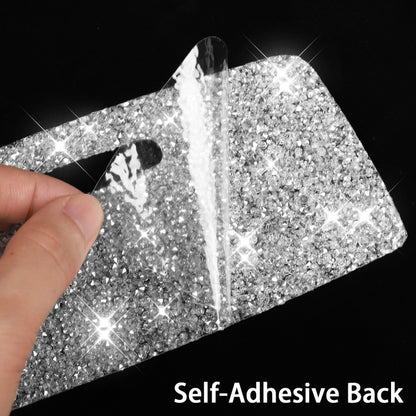 Car Headlight Diamond Decoration Cover Sticker for Volkswagen Golf 6 2008-2012, Left-hand Drive by buy2fix