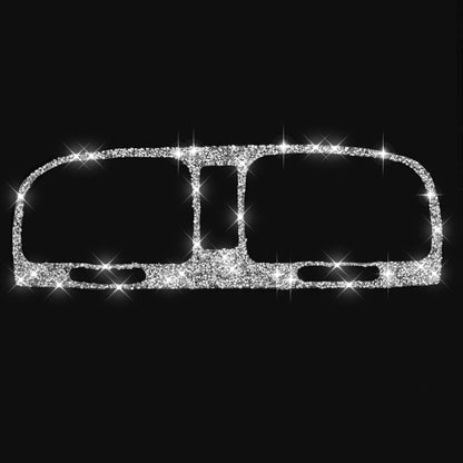 Car Middle Air Outlet Diamond Decoration Cover Sticker for Volkswagen Golf 6 2008-2012, Left and Right Drive by buy2fix