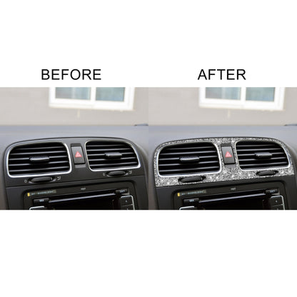 Car Middle Air Outlet Diamond Decoration Cover Sticker for Volkswagen Golf 6 2008-2012, Left and Right Drive by buy2fix