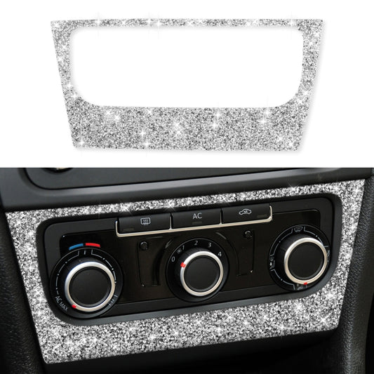 Car AC Panel Diamond Decoration Cover Sticker for Volkswagen Golf 6 2008-2012, Left and Right Drive by buy2fix