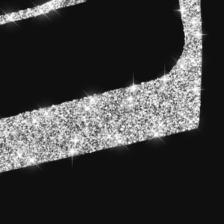 Car AC Panel Diamond Decoration Cover Sticker for Volkswagen Golf 6 2008-2012, Left and Right Drive by buy2fix