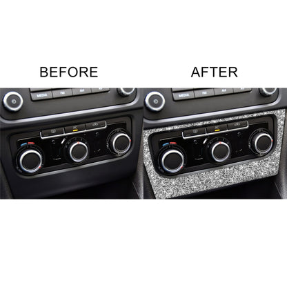 Car AC Panel Diamond Decoration Cover Sticker for Volkswagen Golf 6 2008-2012, Left and Right Drive by buy2fix