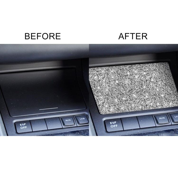 Car Ashtray Panel Diamond Decoration Cover Sticker for Volkswagen Golf 6 2008-2012, Left and Right Drive by buy2fix