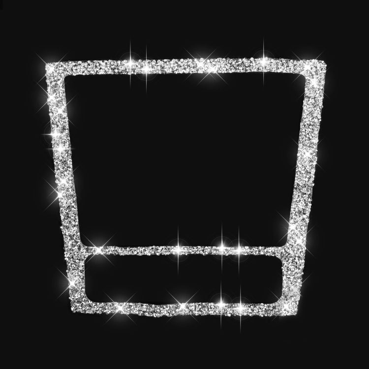 Car Ashtray Frame Diamond Decoration Cover Sticker for Volkswagen Golf 6 2008-2012, Left and Right Drive by buy2fix