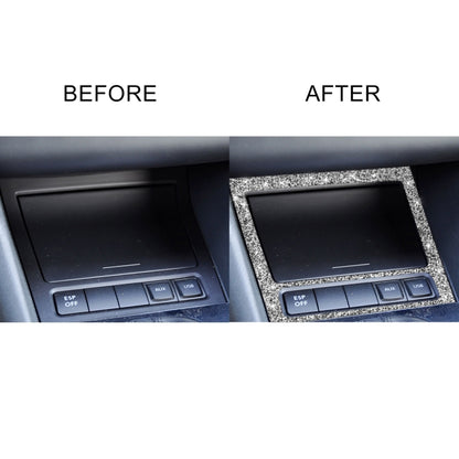 Car Ashtray Frame Diamond Decoration Cover Sticker for Volkswagen Golf 6 2008-2012, Left and Right Drive by buy2fix