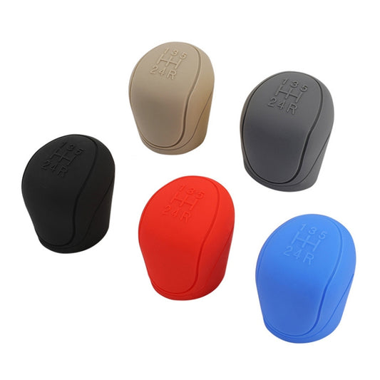 For Ford Car Silicone Dustproof Shift Knob Gear Protective Cover (Grey) - Shift Knob by buy2fix | Online Shopping UK | buy2fix