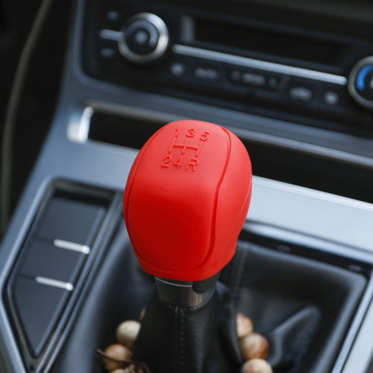 For Ford Car Silicone Dustproof Shift Knob Gear Protective Cover (Grey) by buy2fix