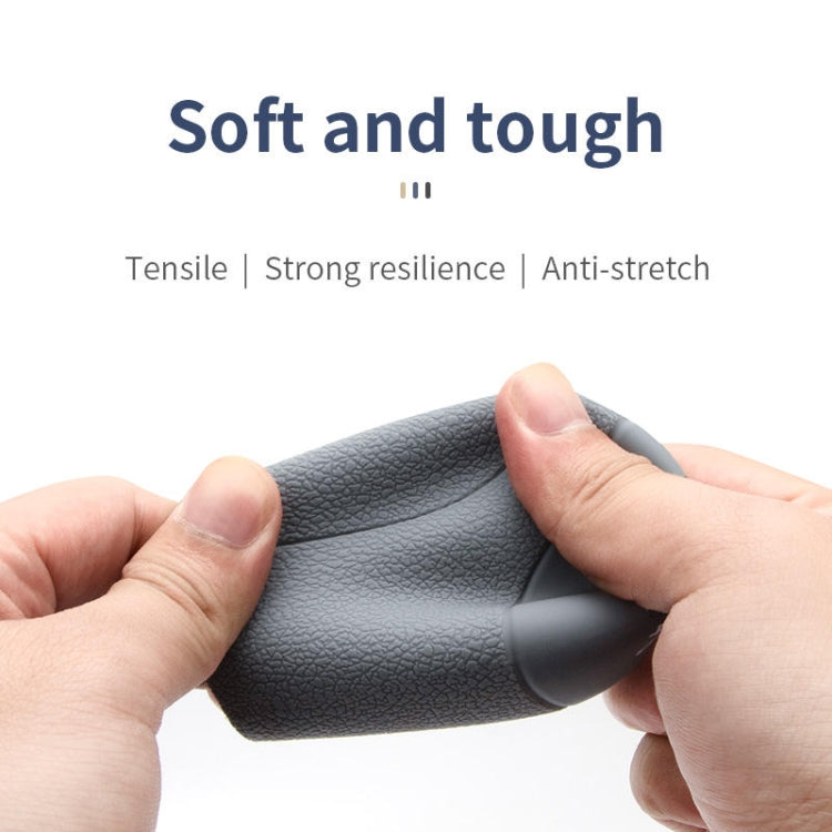 For Volkswagen 6-speed Car Silicone Dustproof Shift Knob Gear Protective Cover (Black) by buy2fix