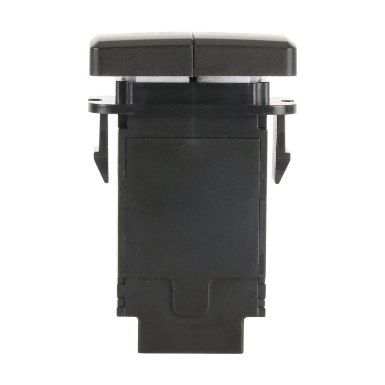 TS-201 For Toyota Car Blue-green Light Large Fog Light Dual Control Switch with Lock - Car Switches by buy2fix | Online Shopping UK | buy2fix
