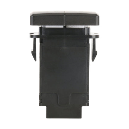 TS-201 For Toyota Car Blue-green Light Large Fog Light Dual Control Switch with Lock - Car Switches by buy2fix | Online Shopping UK | buy2fix