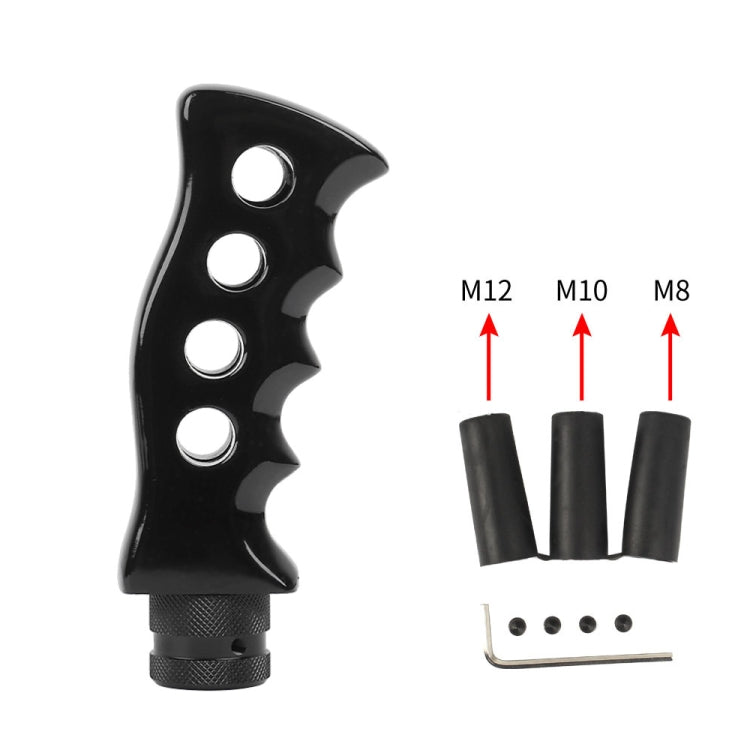 Universal Vehicle Knife-shaped Modified Gear Shift Knob (Black) by buy2fix
