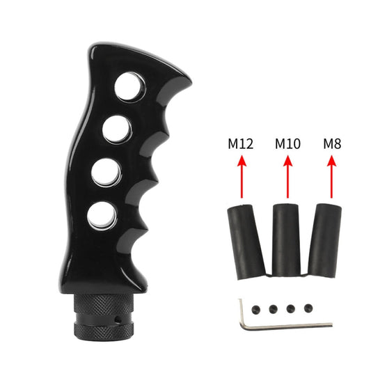 Universal Vehicle Knife-shaped Modified Gear Shift Knob (Black) by buy2fix