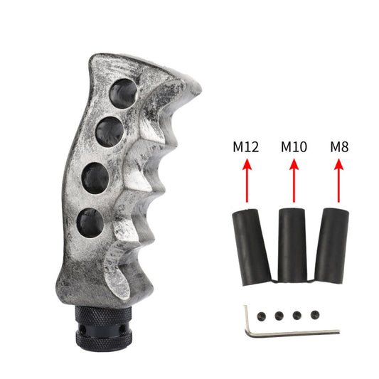 Universal Vehicle Knife-shaped Modified Gear Shift Knob (Titanium Color) by buy2fix