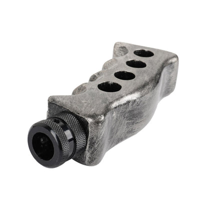 Universal Vehicle Knife-shaped Modified Gear Shift Knob (Titanium Color) by buy2fix