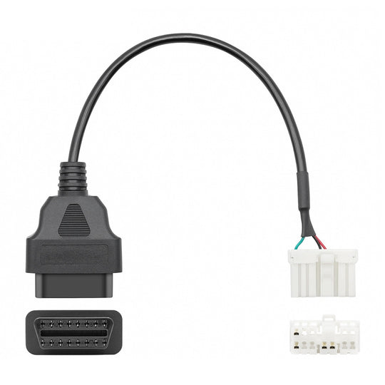 For Tesla Model X / S 2012-2015 OBDII to 12 Pin OBD Adapter Cable