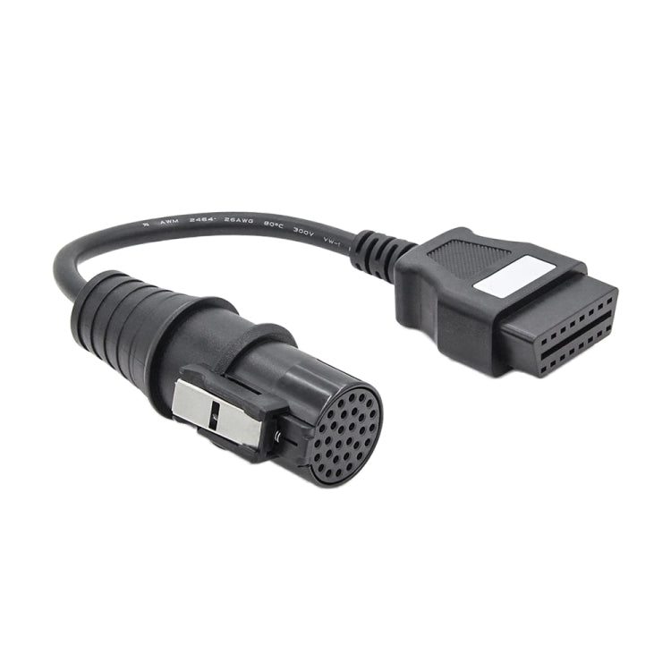 For Iveco 30 Pin Male to OBDII 16 Pin Female Truck Adapter Cable - Cables & Connectors by buy2fix | Online Shopping UK | buy2fix
