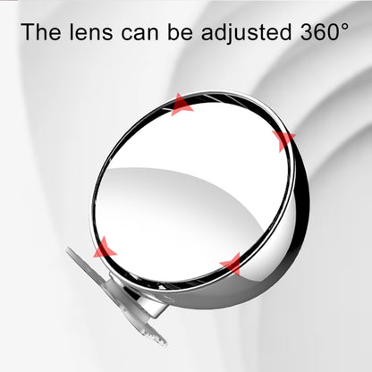 3R-045 Auxiliary Rear View Mirror Car Adjustable Blind Spot Mirror Wide Angle Auxiliary  Side Mirror, Diameter: 70mm (White) - Interior Mirrors by 3R | Online Shopping UK | buy2fix